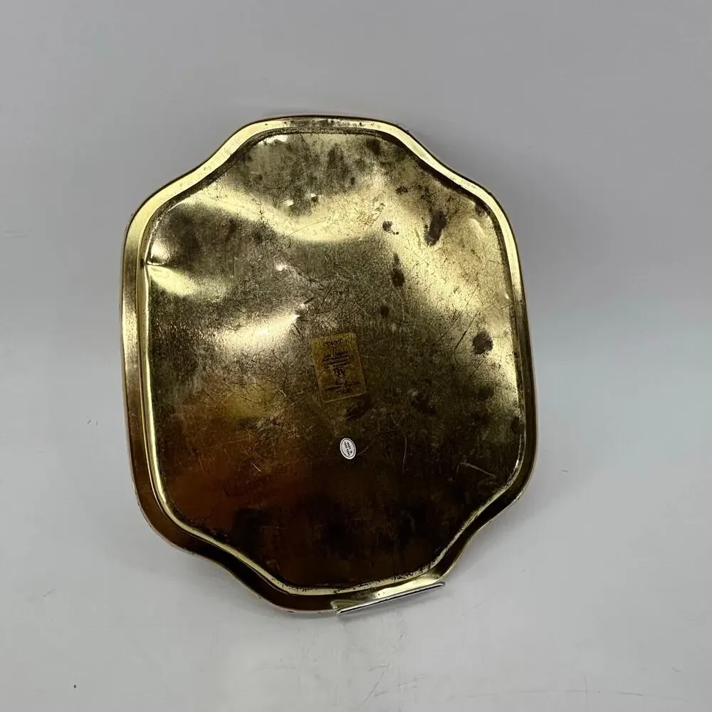 Vintage Jan Hagara “A Token of Love” Decorative Tin Tray